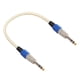 thumbnail image 3 of Cable Auxiliar De Audio Estéreo Macho A Macho De 6,35 Mm, 30 Cm, 3 of 5