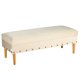 thumbnail image 3 of Banqueta Provenza Tachas Felpa 04 Beige, 3 of 5
