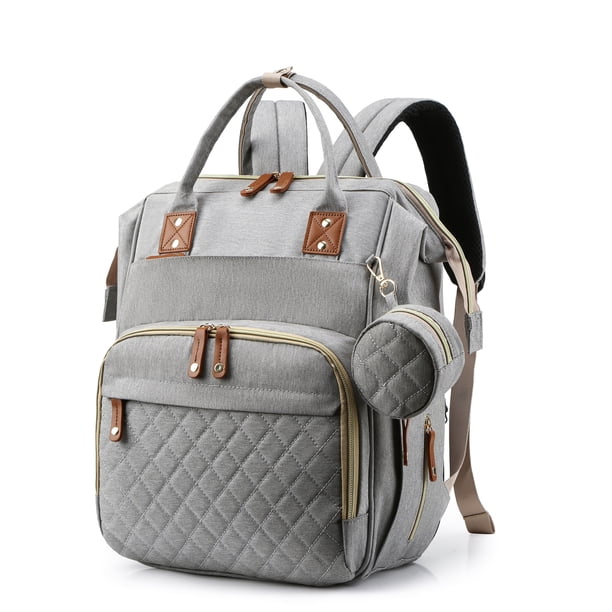 Multifunctional Baby Diaper Bag Backpack with Changing Station - Waterproof Large Travel Backpack for Boys and Girls - Essential Newborn Baby Registry Gift