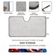 thumbnail image 2 of Los Súper Héroes de Marvel Parasol para Parabrisas Delantero Protector Plegable, Visera Solar para Auto Bloquea Rayos UV Mantiene tu Vehículo Fresco140cm*76cm, 2 of 6