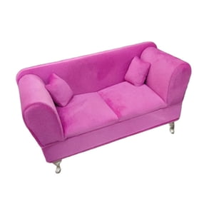 Bothyi - 1/6 Casa De Muñecas Sofá Dormitorio Decoración Joyería Caja De Almacenamiento Para 12 ""Dol Accesorio Sofá De Dos Personas