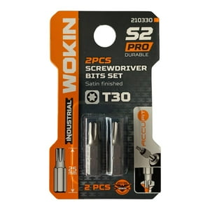 Wokin - Pack 10 Puntas Torx T-30 De 25 Mm
