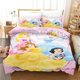 thumbnail image 1 of Princess Comforter Set Anime Loaded Soft Home Textile Polyester 3D Digital Printing Bedding Girl's Set Deluxe Gift Bed Sheets, 1 of 5