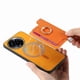 thumbnail image 2 of Funda Magnética para Realme 11 5G con Billetera y Anillo, Protector Resistente Orange, 2 of 5