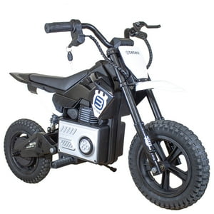Bebesit - Moto Eléctrica Minicross 24V Niños Y Niñas Infantil Negro