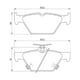 thumbnail image 2 of Pastillas Freno para auto Subaru Impreza 2016-2023 Trasero, 2 of 2