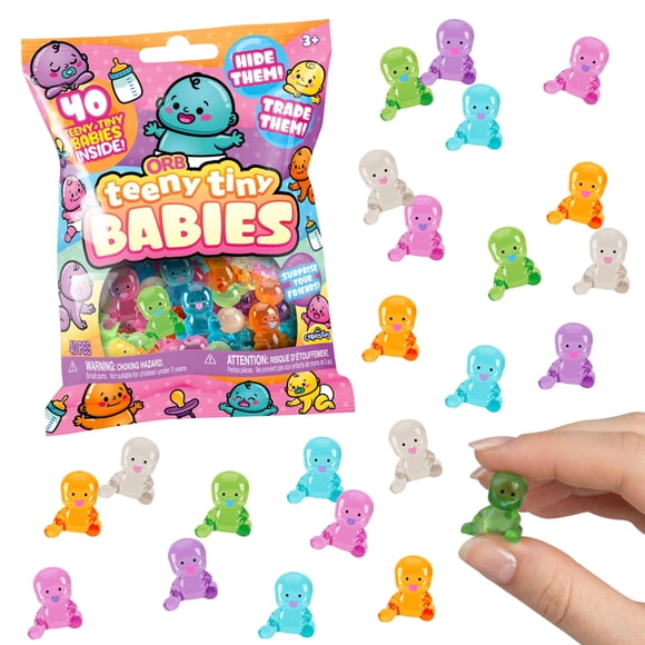 Figuras de juguete The Orb Factory – Pack de 40 mini bebés