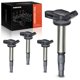 thumbnail image 1 of Paquetes de bobinas de encendido A-Premium compatibles con Lexus CT200H, 1 of 8