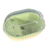 Ioensy - Tortuga Tanque Acuario Pequeñas Criaturas Anfibias Rana Interior Reptiles Hábitats S