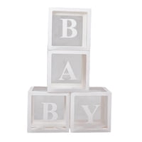Magideal - Cajas Para Bebés, Cajas Para Globos Transparentes, Decoraciones Para Baño De Bebé, Cajas De Globos, Decoración De Fiesta Para Propuesta De Matrimonio,