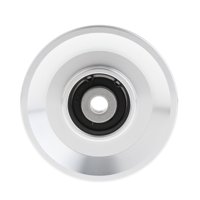 Ioensy - Rodamiento Polea Rueda Gimnasio Accesorio Universal Para Máquina De Cable Equipo De Gimnasio 90 Mm Plata