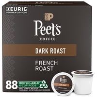 Café Peet'S Coffee Dark Roast French Roast 88 Cápsulas