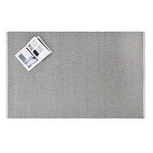 Decoghar - Alfombra Sintetica Deco Pet New Collection Gris Oscuro/Blanco Diseño Moderno Lavable Indoor/Outdoor1,2X1,8 Mts
