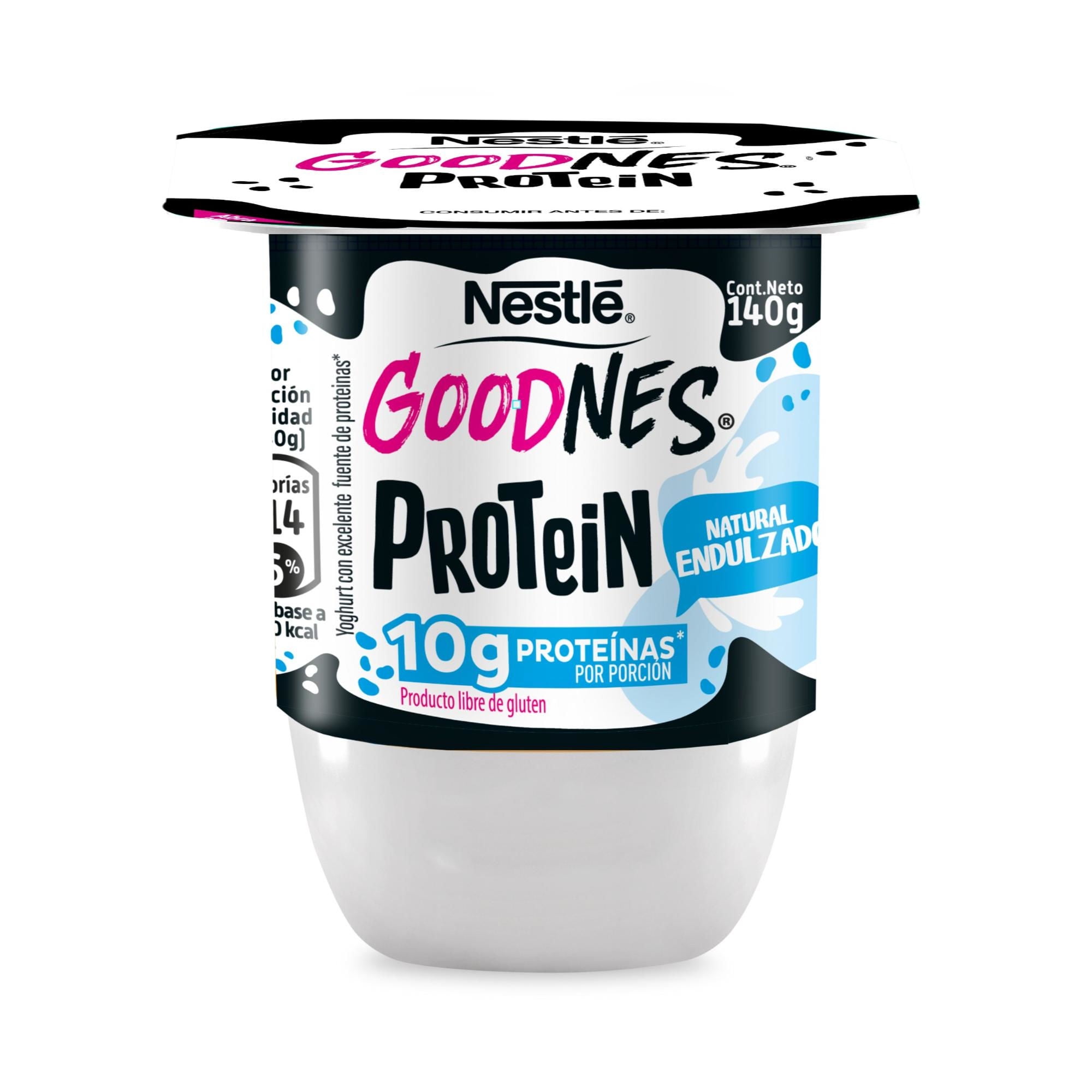 Yoghurt Proteína Natural Endulzado Pote 140 g Goodnes