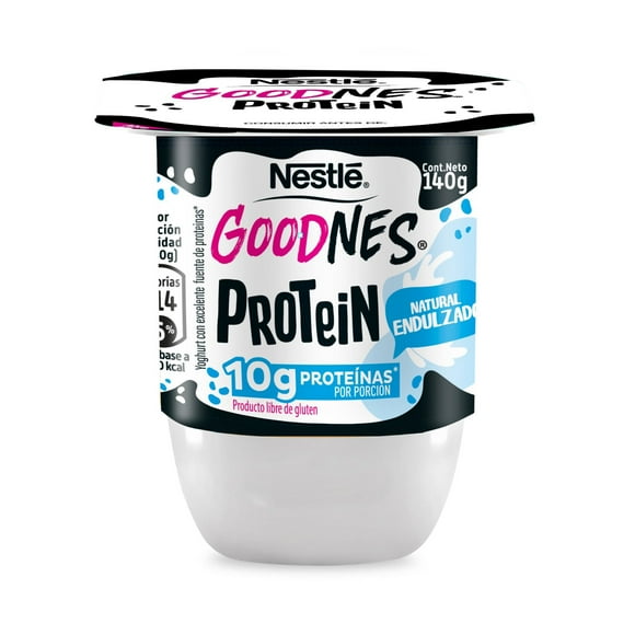 Yoghurt Proteína Natural Endulzado Pote, 140 g