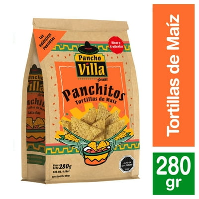 Tortilla De Maíz Panchitos 280 G Pancho Villa