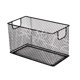 thumbnail image 4 of Cesta De Almacenamiento De Malla De Alambre, Contenedor Organizador Para Cocina, Ba?o, Despensa, Color Negro, 4 of 5