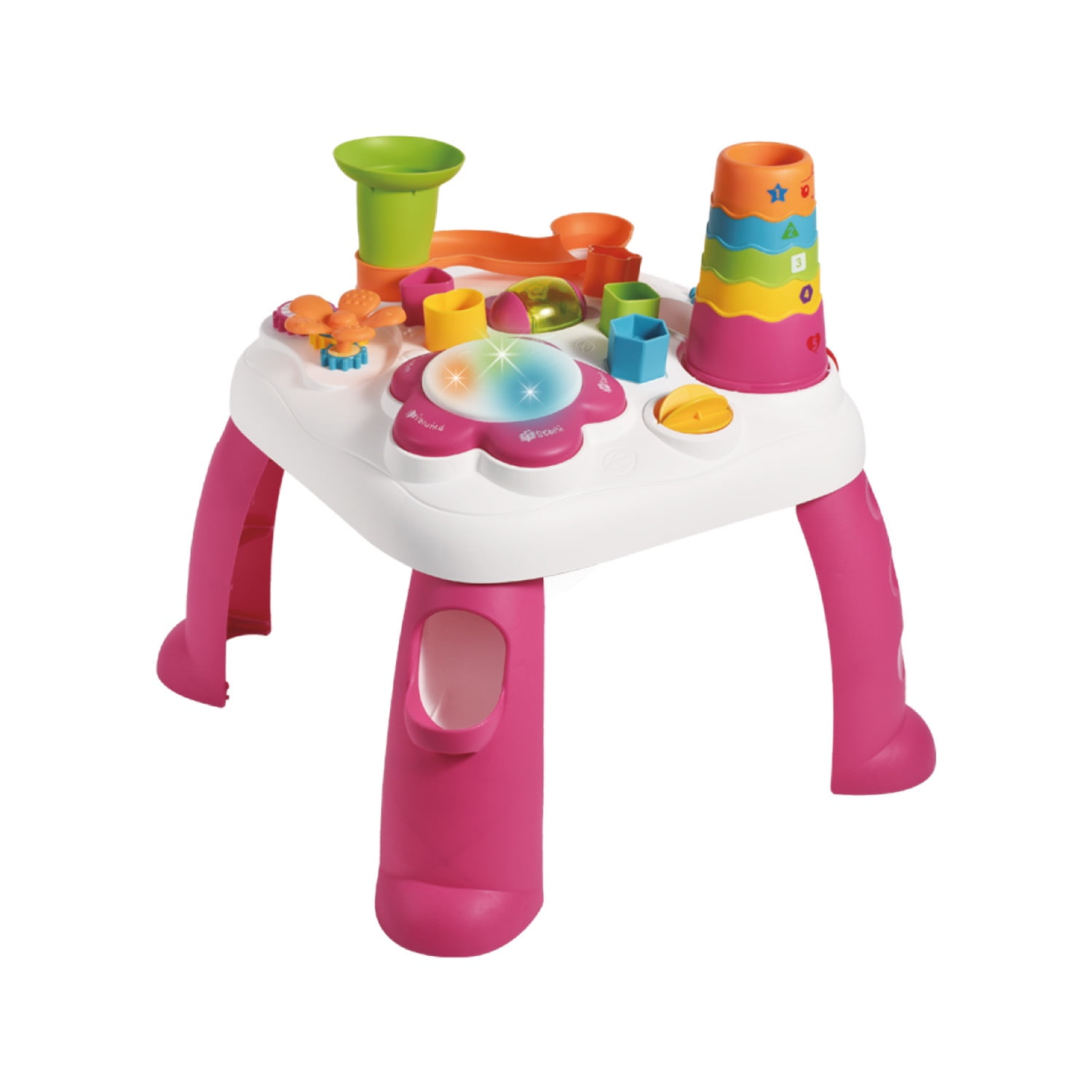 Benic Baby - Mesa De Aprendizaje Infantil Con Luces, Sonidos Y 2 Modos De Juego