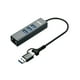 thumbnail image 1 of Adaptador USB tipo C/A a gigabit con 3 puertos USB 3.0 UL-GBHUB3 Ulink, 1 of 3