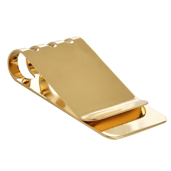 Monedero con clip Lindenle Spring Steel de 18 quilates