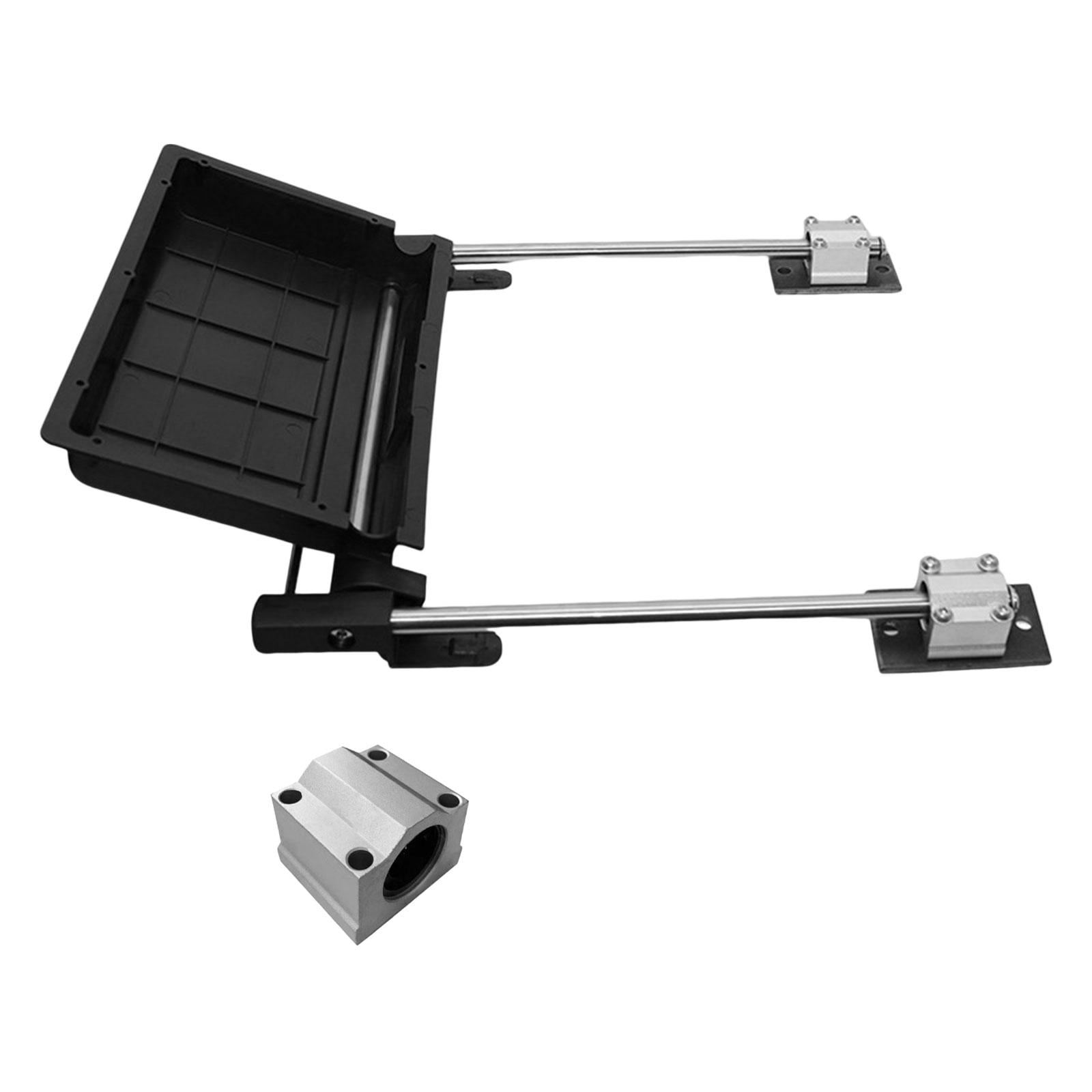 Magideal - Reposapiés De Silla, Conveniente, Cojinete De Aleación De Aluminio, Pedal De Silla De Oficina, Conveniente Para La Oficina Del Dormitorio En El Hogar