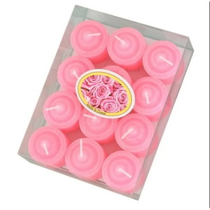 Joga - Set 12 Velas Rosadas Aromaticas