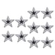 thumbnail image 5 of 10 Parches De Estrellas De Diamantes De Imitación Para Reparación De Apliques, Accesorios De Costura, Color Plateado Y Negro, 5 of 5