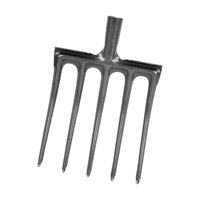 Ioensy - Cabezal De Horquilla De Excavación De Jardín Cabezal De Horquilla Giratorio Solo Multifuncional Profesional 5 Dientes