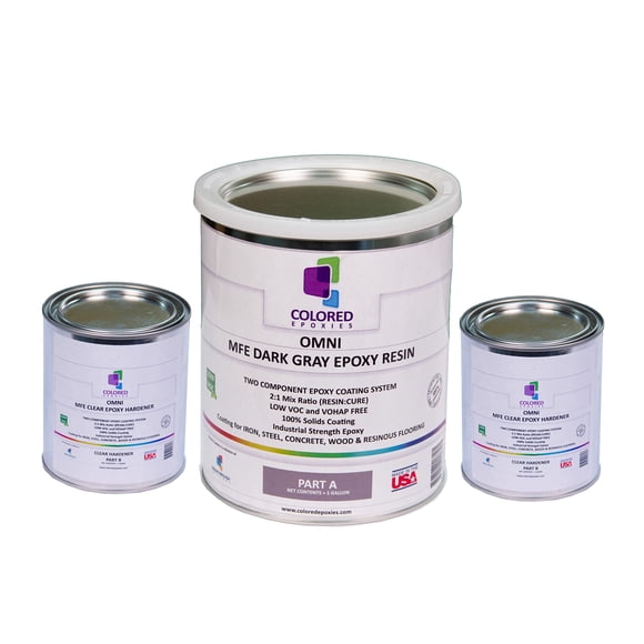 Resina epoxi color gris oscuro Colored Epoxies Omni 5,7 L