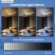 thumbnail image 3 of Ventilador de techo Autoday 150 cm con luz y mando a distancia, 3 of 9