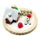 thumbnail image 2 of Casa De Muñecas Con Cerca De Nieve Navideña, Minicasa Para Casa De Muñecas A Escala 1/6 Y 1/12, 2 of 5