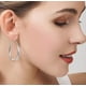 thumbnail image 2 of Aros Argollas Elegante De Plata 925 Mujer Regalo, 2 of 3