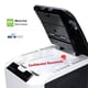 thumbnail image 3 of Trituradora de Papel Aurora de Alimentación Automática para 200 Hojas Microcorte 120V, 3 of 9
