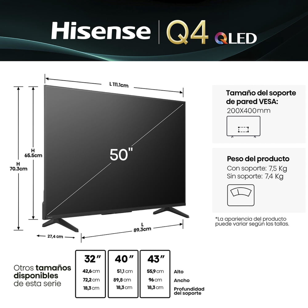 Hisense 50Q4SV, foto 10