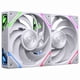 thumbnail image 1 of Kit de 3 Ventiladores XYZ VORTEX PRO A-RGB, Conexión en Cadena, Reverse Airflow, 120mm, Blanco, 1 of 6