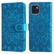 thumbnail image 1 of Funda tipo cartera FOXDOCK para Samsung Galaxy A03 , diseño girasol en relieve, cuero PU, cierre magnético, soporte y tarjetero, 1 of 5