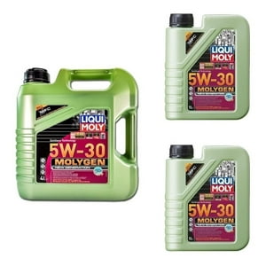 Liqui Moly - Aceite 5W 30 Full Sintetico Bencinero - Diesel Dpf 6L 4T Verde