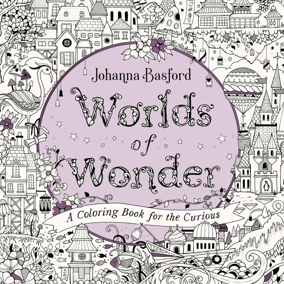 Libro para colorear Random House Worlds of Wonder for Curious