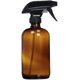 thumbnail image 1 of Botella pulverizadora de vidrio ámbar vacía, recargable, de gran capacidad, para aceites esenciales, 500 ml, 1 of 5