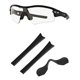 thumbnail image 1 of Kit de Repuesto para Gomas de Patillas y Puente Nasal para Gafas Firtox Negro, 1 of 5