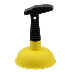 Magideal - Émbolo De Drenaje Del Fregadero, Desatascador De Tuberías Domésticas, Limpiador De Tuberías, Limpiador De Desagües, Desatascador De Succión De Drenaje Amarillo