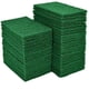 thumbnail image 1 of 40 estropajos verdes reutilizables para fregar platos, estropajos de cocina y parrillas metálicas, de 10 x 15 cm., 1 of 7