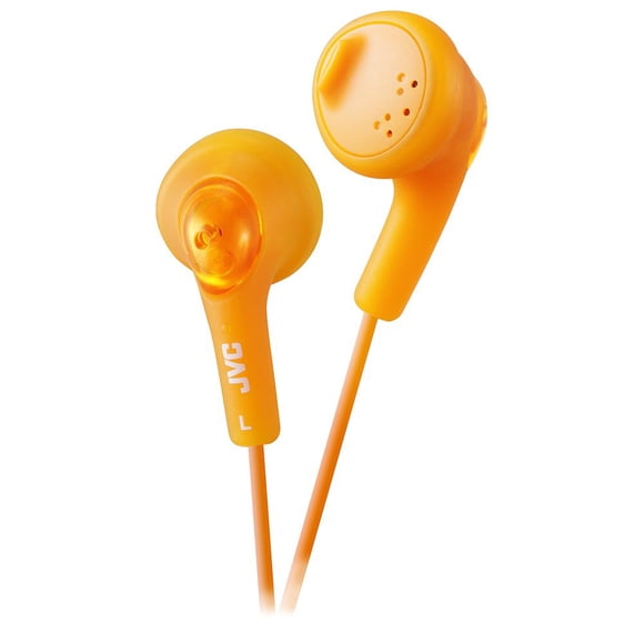 Auriculares Ear Bud JVC HAF160D Gumy Orange con cable