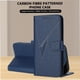 thumbnail image 4 of Funda Cartera Fibra de Carbono para Motorola MOTO G84 5G con Soporte y Cierre Magnético Azul, 4 of 6