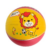 Inaltum Fitness - Balón Basketball Minsa Infantil Niño - Rojo / Amarillo