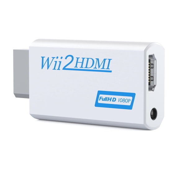 Convertidor Wii a HDMI Rybozen 1080p con conector de audio