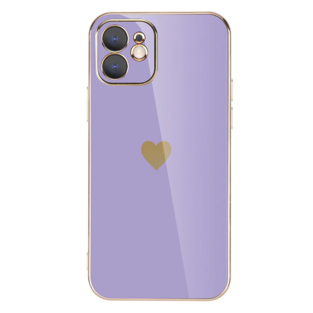 Genérico - Carcasa Corazones Para Iphone 11 Lila