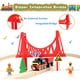 thumbnail image 2 of Juego de trenes de juguete WOOD CITY de madera de 56 piezas para niños de 2 a 5 años, 2 of 3