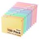 thumbnail image 1 of Carpetas colgantes SUNEE paquete de 100 tamaño carta, 10 colores, 1 of 7