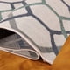 thumbnail image 3 of Alfombra Star 240x300 Verde - Gris, 3 of 5